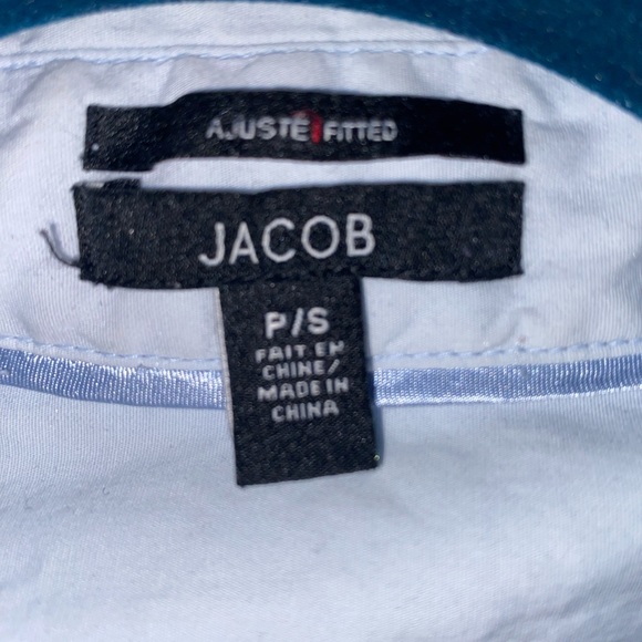 Light Blue Button Up Top - Picture 2 of 2